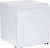 A white mini refrigerator is shown from a slightly elevated side angle. Anteprima dell’immagine prodotto