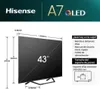 Hisense 43A7NQ sw QLED-TV UHD Multituner BT Smart Dolby Produktbild-Vorschau 12
