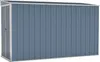 vidaXL Abri de jardin Gris 118x288x178 cm Acier galvanisé Voir les images du produit 1