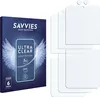 A product box for screen protectors and several screen protectors. Produktbild-Vorschau