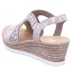Rieker Damen Sandalette in Grau, Größe 40 Produktbild-Vorschau 2