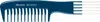 Comair Griffkamm 600 Blue Profi Line Comair comb 600 Produktbild-Vorschau 1