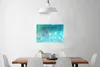 MuchoWow® Poster Aquarell - Grün - Blau 60x40 cm - Produktbild-Vorschau 2