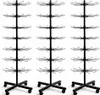 3er Set - Verkaufsständer drehbar Höhe 155cm | rollbares Produktbild-Vorschau 1