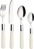 Echtwerk Bistro Besteck-Set 16TLG Essbesteck, Farbe:Creme Produktbild-Vorschau 1