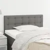 vidaXL Tête de lit gris foncé 80x5x78/88 cm Tissu Voir les images du produit 9