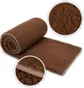 Best Wool Merino Wolldecke Schurwolle 200x200 cm Braun – Produktbild-Vorschau 4