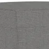 vidaXL Tabouret de pied gris foncé 70x55x41 cm Tissu Voir les images du produit 5