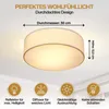 MONZANA® Plafonnier moderne 40W rond 30 cm 1 flamme E27 Voir les images du produit 2