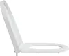 vidaXL Sedile per wc bianco 49 x 36 x 4 cm Duroplast Anteprima dell’immagine prodotto 6