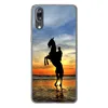MuchoWow® Handyhülle Schutzhülle Hülle für Huawei P20 Pferd Produktbild-Vorschau 1