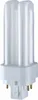 OSRAM LAMPE Kompaktleuchtstofflampe DULUX D/E26W/827 Produktbild-Vorschau 1