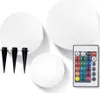 Lampada solare LED EASYmaxx con telecomando - 3 luci Anteprima dell’immagine prodotto 2
