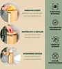 Rangement pour papier toilette rond en bambou Voir les images du produit 4
