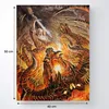 PEINTURE PAR NUMEROS AVEC CADRE Combat de Balrog Le Voir les images du produit 3