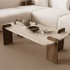 CALICOSY -  Tisch mit abgerundeter Tischplatte L120 cm - Produktbild-Vorschau 2
