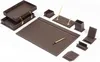 Ensemble de bureau en cuir - MARRON - Ensemble Voir les images du produit 1