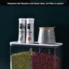 Müslispender, doppelter Vorratsdose, Aufbewahrungsbox mit Produktbild-Vorschau 4