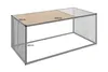 A diagram of a coffee table with dimensions indicated. Produktbild-Vorschau
