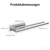Handtuchhalter Wand Ohne Bohren Zweiarmig 304 Edelstahl Produktbild-Vorschau 13