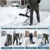 COSTWAY sneeuwschuiver met verstevigingshandvat, 135 cm Productafbeelding-voorbeeld 8