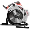 A close-up studio shot of a circular saw. Produktbild-Vorschau