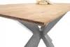 Esstisch 120x80cm Akazie massiv eichenfarben schweizer Produktbild-Vorschau 4