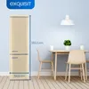 Exquisit Retrokühlschrank RKGC250-70-H-160E magnolienweiss Produktbild-Vorschau 4