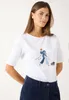 MORE & MORE Shirt with Placement Print white 42 Produktbild-Vorschau 3