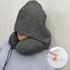 Nackenkissen, Reisekissen mit Haube, Memory Foam Produktbild-Vorschau 1