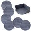 6 PCS Getränke-Untersetzer Weiche Silikon Rutschfest mit Produktbild-Vorschau 2