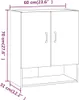 The Living Store Wandschrank Räuchereiche 60x31x70 cm Produktbild-Vorschau 9