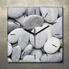 Wohnzimmer Leinwand Uhr Geräuschlos Küche 30x30 Natural, Produktbild-Vorschau 1