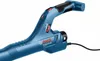 Close-up of a blue Bosch professional power tool, likely a sander or blower, against a white background. Podgląd zdjęcia produktu