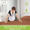 A hotel maid making a bed in a hotel room. Produktbild-Vorschau