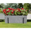 Balkonkast, bloempot, set, betonlook, grijs, rechthoekig, Productafbeelding-voorbeeld 6