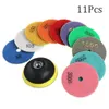11pcs Disques de polissage diamantés, 100mm à sec Disques Voir les images du produit 2