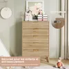 Komoda Moonbite s 5 zásuvkami, světle dubové provedení – Náhled obrázku produktu 5