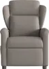 vidaXL Relaxsessel Taupe Stoff Produktbild-Vorschau 2