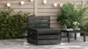 vidaXL Garten-Mittelsofa aus Paletten Grau Kiefernholz Produktbild-Vorschau 1