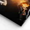 Bild auf Leinwand - Leinwandbild - Hand Licht Flammen - Produktbild-Vorschau 5