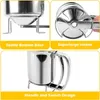 Teigportionierer 680ml, Edelstahl Teigspender, Pancake Produktbild-Vorschau 3