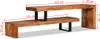 vidaXL Armoire TV en bois massif d'acacia Voir les images du produit 10