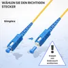 Extralink SC/APC SC/APC Simplex Patchkabel 10m G657A2 Produktbild-Vorschau 5
