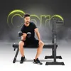 A man is sitting on a weight bench and lifting a dumbbell. There is a weight rack behind him and the word "Core" is written in large letters in the background. Náhled obrázku produktu