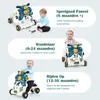 COSTWAY Chariot de marche 3 en 1 avec lumières&musique Voir les images du produit 12