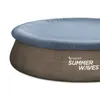 Quick Up Pool 457 x 107cm - Rattan dunkel, Komplettset Produktbild-Vorschau 3