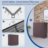 Lit pliant ROSEJANE 90x200 cm avec matelas en mousse à Voir les images du produit 7