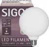 Sigor 6139001 7W E27 2700K Frosted Globe LED-Kugel, Sockel Produktbild-Vorschau 2