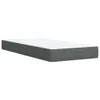 Boxspringbett mit Matratze Dunkelgrau 80x200 cm Stoff Produktbild-Vorschau 10